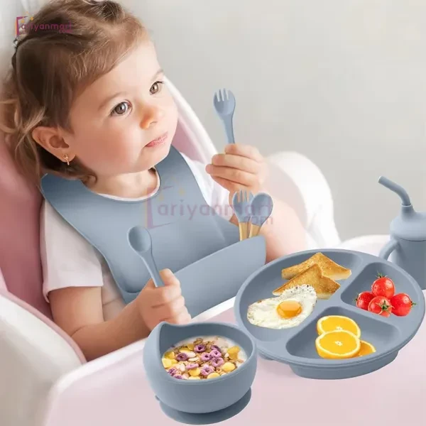 Silicone Baby Feeding Set